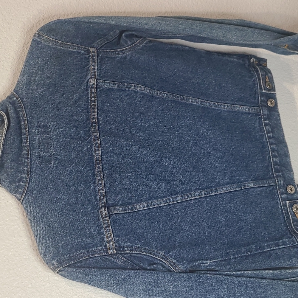 Vintage y2k Express jeans denim jeans jacket small - Picture 8 of 8